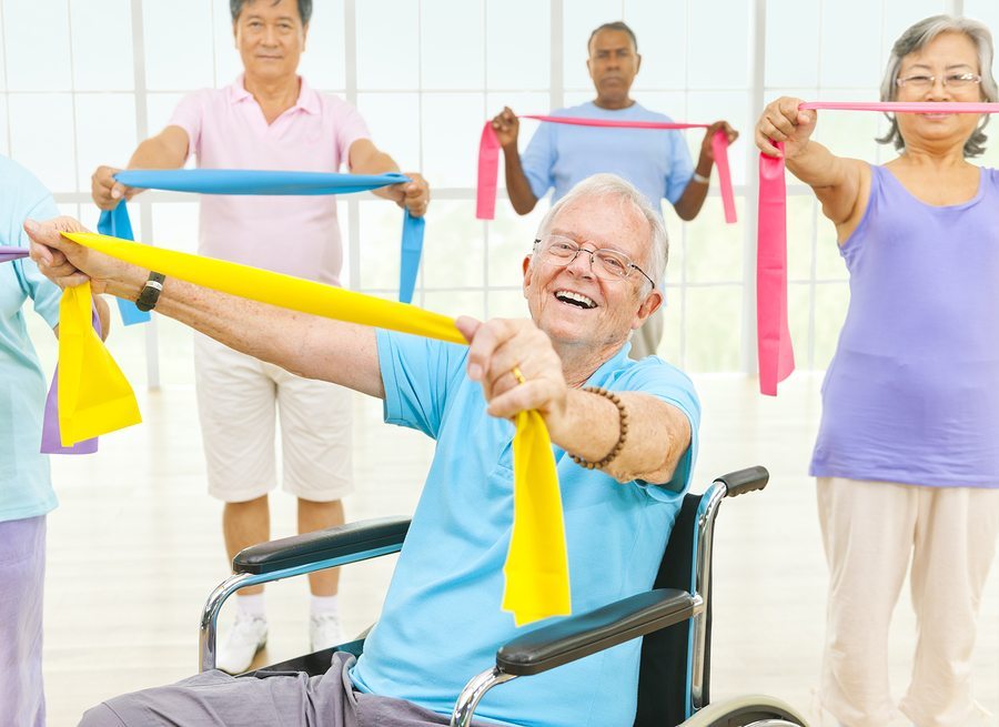 NJ Exercises Your Elderly Loved One Can Do In Their Wheelchair Home 